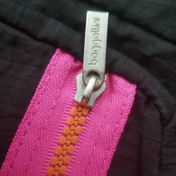 Baggalini Black & Pink Backpack Purse Bag main image 5